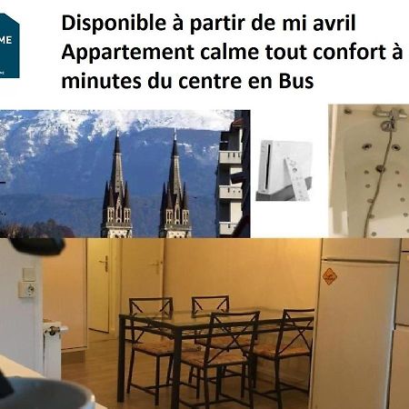 Appart Chartreux Baignoire Massante ,A 3 Minutes Du Centre En Bus! 2 Etoiles Atout France Voiron Esterno foto